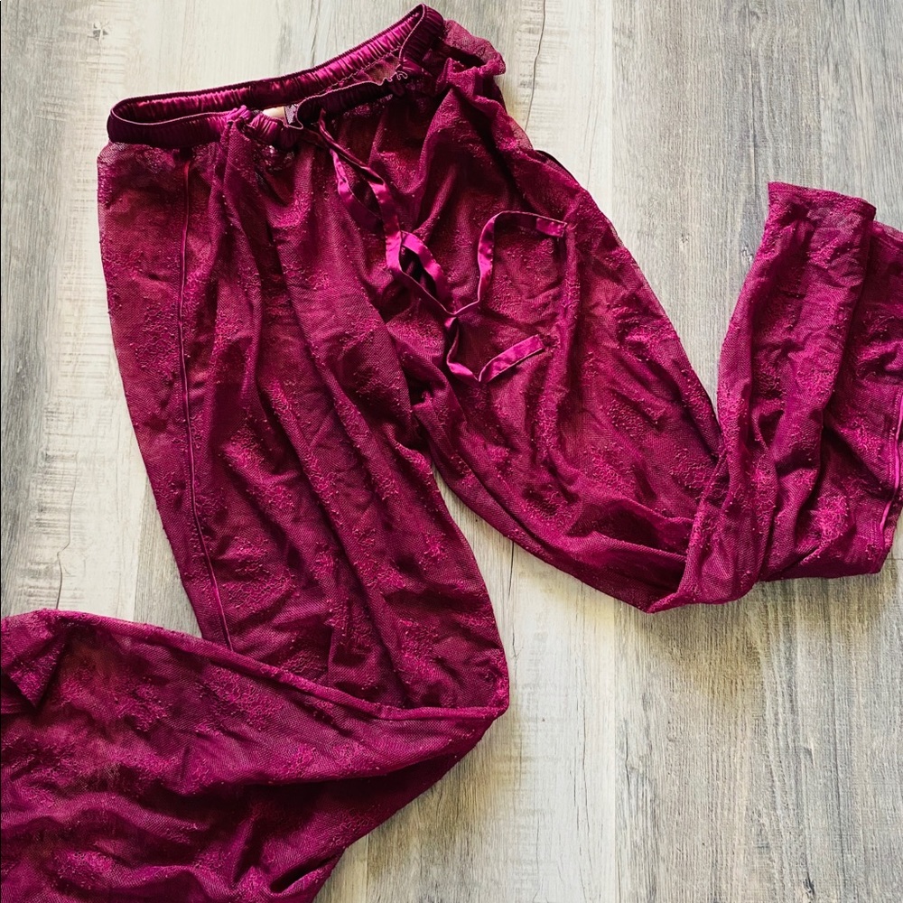 Lace pants